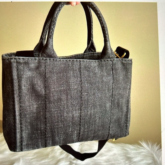 Prada Canapa with Strap Authentic - Picture 3 of 17